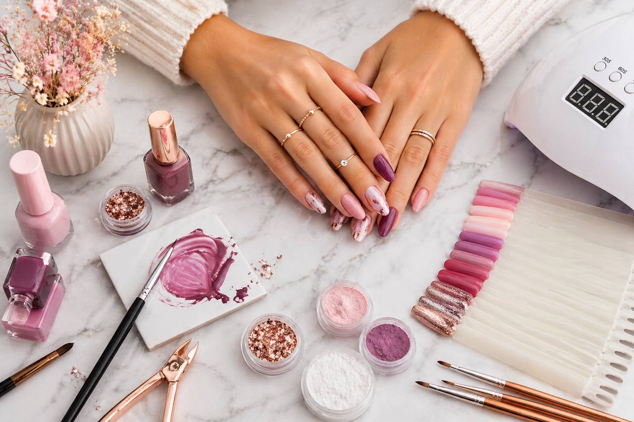 Nails in Greece homepage cover
